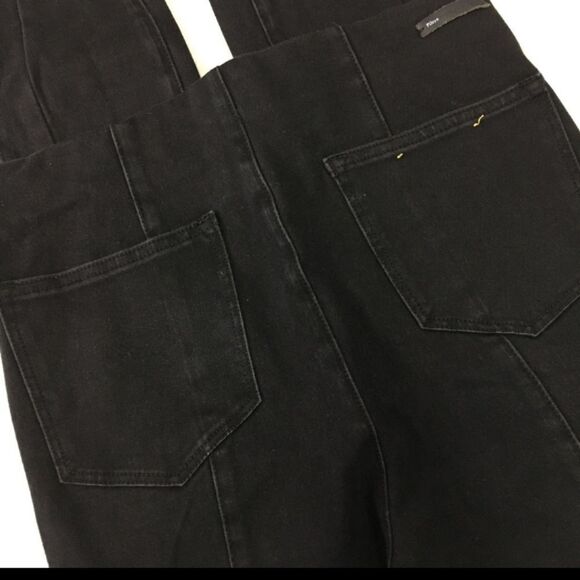 Pilcro  Black High-rise Denim Leggings Sz 27 - Picture 3 of 8